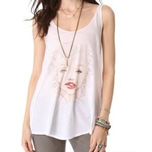 Wildfox Marilyn Monroe Watercolor Tank